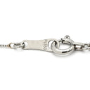 ノンブランド NON BRAND ダイヤ ペンダント プラチナシルバー Pt900 ダイヤモンド Pt850(チェーン) ネックレス プラチナム 1P 1石 1粒 メビウス ムービング スイング