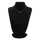 ノンブランド NON BRAND ダイヤ ペンダント プラチナシルバー Pt900 ダイヤモンド Pt850(チェーン) ネックレス プラチナム 1P 1石 1粒 メビウス ムービング スイング