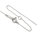 ノンブランド NON BRAND ダイヤ ペンダント ホワイトゴールド K10WG ダイヤモンド ネックレス ホワイトゴールド 1P 1石 1粒 十字星 スターモチーフ ソリテール アズキチェーン