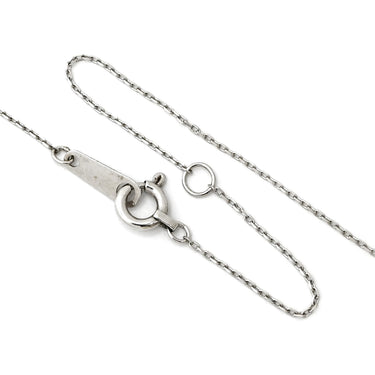 ノンブランド NON BRAND ダイヤ ペンダント ホワイトゴールド K10WG ダイヤモンド ネックレス ホワイトゴールド 1P 1石 1粒 十字星 スターモチーフ ソリテール アズキチェーン