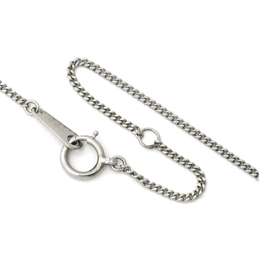 ノンブランド NON BRAND ダイヤ ペンダント プラチナシルバー Pt900 ダイヤモンド Pt850(チェーン) ネックレス 1P 1石 1粒