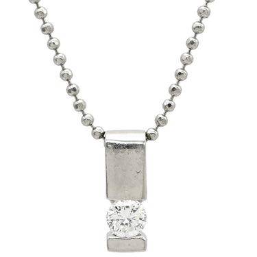 ノンブランド NON BRAND ダイヤ ペンダント プラチナシルバー Pt850 Pt900 ダイヤモンド ネックレス Pt850×Pt900 プラチナム 1P 1石 1粒