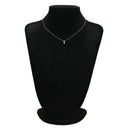 ノンブランド NON BRAND ダイヤ ペンダント プラチナシルバー Pt850 Pt900 ダイヤモンド ネックレス Pt850×Pt900 プラチナム 1P 1石 1粒