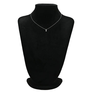 ノンブランド NON BRAND ダイヤ ペンダント プラチナシルバー Pt850 Pt900 ダイヤモンド ネックレス Pt850×Pt900 プラチナム 1P 1石 1粒