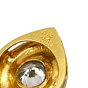 ノンブランド NON BRAND イエローゴールド K18YG ダイヤモンド ペンダントトップ ペンダントヘッド Au750 18K 18金 1P 1石 1粒 ダイヤ 雫型 しずく 涙型 ティアドロップ