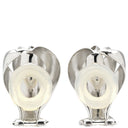 ノンブランド NON BRAND K14WG PT900 デザインイヤリング ホワイトゴールドXプラチナシルバー K14WG Pt900 イヤリング クリップ リーフ 透かし 585 14金 プラチナ