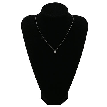 ノンブランド NON BRAND ダイヤモンド 0.30ct ホワイトゴールド K18WG ダイヤモンド ペンダントトップ 4石 4P プリンセスカット 四角 ペンダントヘッド ネックレストップ チャーム 18K 750WG