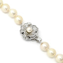 ノンブランド NON BRAND パールホワイト シルバー パール ネックレス ホワイトパール アコヤパール 真珠 あこやパール silver シルバー ラウンドシェイプ