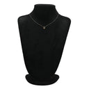 ノンブランド NON BRAND ガーネット U字ペンダント イエローゴールド K10 ガーネット ネックレス 10K ホースシュー 馬蹄 ネックジュエリー