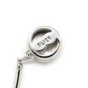 ノンブランド NON BRAND 7mm パール ペンダント グレー×シルバー パール シルバー ネックレス 真珠 アコヤ あこや シルバーグレイ 灰色 波型 パールステーション プリンセスサイズ 43.5cm