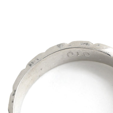 ノンブランド NON BRAND ダイヤ プラチナシルバー Pt900 ダイヤモンド リング 指輪 0.10ct プラチナム Pt900 バゲットカット 1P 1石 1粒 艶消し マット加工 ミニサイズ ピンキーリング 7号