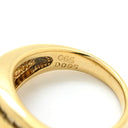 ノンブランド NON BRAND ダイヤ リング イエローゴールド K18YG ダイヤモンド リング 指輪 Au750 18K 18金 マーキスカット バゲットカット 11号