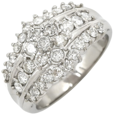 ノンブランド NON BRAND ダイヤリング プラチナシルバー Pt900 ダイヤモンド リング 指輪 12号