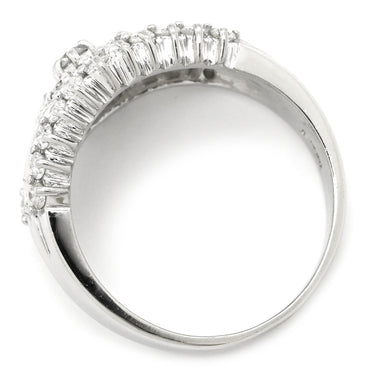 ノンブランド NON BRAND ダイヤリング プラチナシルバー Pt900 ダイヤモンド リング 指輪 12号