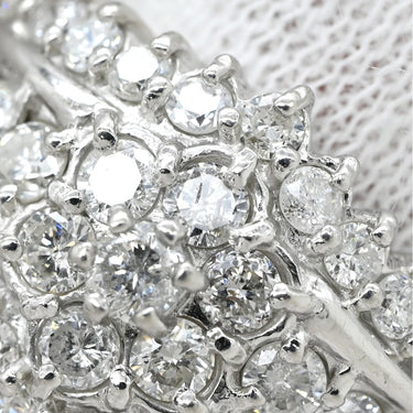 ノンブランド NON BRAND ダイヤリング プラチナシルバー Pt900 ダイヤモンド リング 指輪 12号