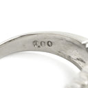 ノンブランド NON BRAND ダイヤリング プラチナシルバー Pt900 ダイヤモンド リング 指輪 12号