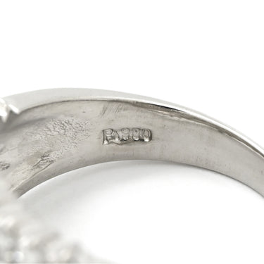 ノンブランド NON BRAND ダイヤリング プラチナシルバー Pt900 ダイヤモンド リング 指輪 12号