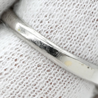 ノンブランド NON BRAND ダイヤリング プラチナシルバー Pt900 ダイヤモンド リング 指輪 ダイヤモンド V字 Vライン 9.5号