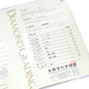 ノンブランド NON BRAND ダイヤリング プラチナシルバー Pt900 ダイヤモンド リング 指輪 4P 4石 4粒 ダイヤモンド イニシャル刻印あり 9.5号