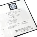 ノンブランド NON BRAND ダイヤ 立爪リング プラチナシルバー Pt950 ダイヤモンド リング 指輪 1P 1石 1粒 ダイヤモンド イニシャル刻印あり 9号