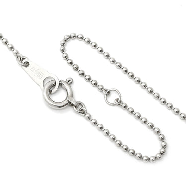 ノンブランド NON BRAND ダイヤ ペンダント プラチナシルバー Pt900 ダイヤモンド Pt850(チェーン) ネックレス 1P 1石 1粒 ダイヤモンド