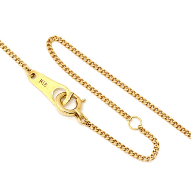 ノンブランド NON BRAND ダイヤペンダント イエローゴールド K18YG ダイヤモンド ネックレス 750 18K 3石 3粒 ダイヤモンド