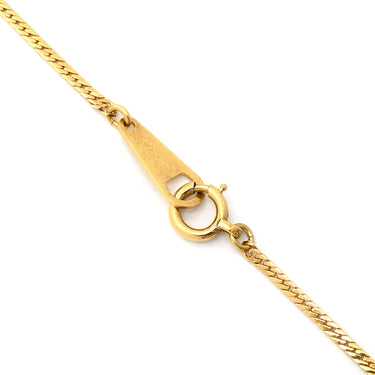 ノンブランド NON BRAND ダイヤペンダント イエローゴールド K18YG ダイヤモンド ネックレス 18K Au750 18金 5P 5石 5粒 5連 ダイヤモンド 0.50ct