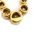 ノンブランド NON BRAND ダイヤペンダント イエローゴールド K18YG ダイヤモンド ネックレス 18K Au750 18金 5P 5石 5粒 5連 ダイヤモンド 0.50ct