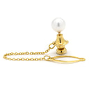 ノンブランド NON BRAND パール 7.8mm パールホワイトXゴールド GP パール タイピン ゴールド金具 真珠 あこやパール 1粒 タイタックピン