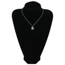 ノンブランド NON BRAND SI1 ダイヤモンド 0.6ct プラチナシルバー Pt900 ダイヤモンド ペンダントトップ スクエアカット 四角 ネックレストップ ペンダントヘッド チャーム プラチナ900