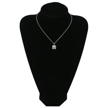 ノンブランド NON BRAND SI1 ダイヤモンド 0.6ct プラチナシルバー Pt900 ダイヤモンド ペンダントトップ スクエアカット 四角 ネックレストップ ペンダントヘッド チャーム プラチナ900