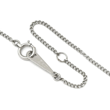 ノンブランド NON BRAND ダイヤ ペンダント プラチナシルバー Pt900 ダイヤモンド Pt850(チェーン) ネックレス プラチナム 1P 1石 1粒 ソリテール 4本爪 ラウンド チェーン