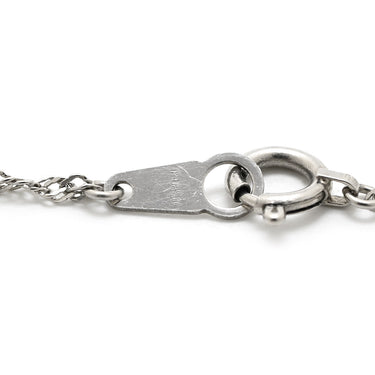 ノンブランド NON BRAND ブルーサファイア ダイヤ ブルー×プラチナシルバー Pt900 サファイア ダイヤモンド Pt850(チェーン) ネックレス オーバルカット Pt900 プラチナム 青 メレ フラワーモチーフ ヘイロー スクリューチェーン