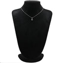 ノンブランド NON BRAND ブルーサファイア ダイヤ ブルー×プラチナシルバー Pt900 サファイア ダイヤモンド Pt850(チェーン) ネックレス オーバルカット Pt900 プラチナム 青 メレ フラワーモチーフ ヘイロー スクリューチェーン