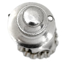 ノンブランド NON BRAND エメラルド 0.96ct ダイヤモンド ピンブローチ プラチナシルバー Pt850 エメラルド ダイヤモンド ブローチ 緑 グリーン 1石 ペアシェイプカット