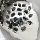 ノンブランド NON BRAND 黒蝶パール 12ｍｍ ダイヤモンド ホワイトゴールド K18WG パール ペンダントトップ 真珠 黒 シルバー 750 18金 ネックレストップ チャーム ラウンドシェイプ