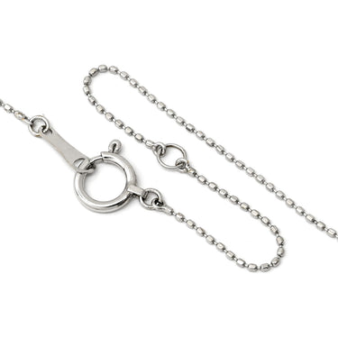 ノンブランド NON BRAND ダイヤ ハート ペンダント ホワイトゴールド K18WG ダイヤモンド ネックレス 18K 18金 WG ダイヤ ハートモチーフ