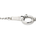 ノンブランド NON BRAND ダイヤ ハート ペンダント ホワイトゴールド K18WG ダイヤモンド ネックレス 18K 18金 WG ダイヤ ハートモチーフ