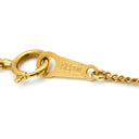 ノンブランド NON BRAND ダイヤ ペンダント イエローゴールド×シルバー K18YG ダイヤモンド ネックレス Au750 18K 18金 7P 7石 7粒 フラワーモチーフ 花