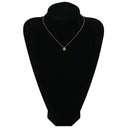 ノンブランド NON BRAND ダイヤ ペンダント イエローゴールド×シルバー K18YG ダイヤモンド ネックレス Au750 18K 18金 7P 7石 7粒 フラワーモチーフ 花