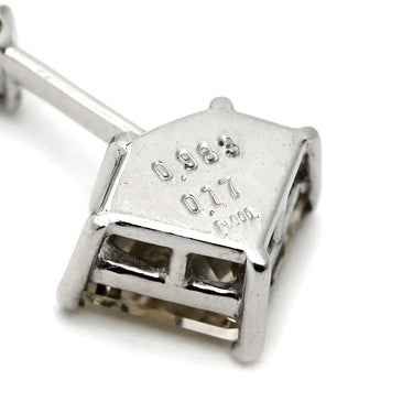 ノンブランド NON BRAND ダイヤモンド 3連 SI2 プラチナシルバー Pt900 ダイヤモンド ペンダントトップ 3P 3石 3粒 ドロップ Pt900 トリロジー ネックレストップ チャーム