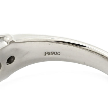 ノンブランド NON BRAND ダイヤリング プラチナシルバー Pt900 ダイヤモンド リング 指輪 マーキスカット ダイヤモンド 13号