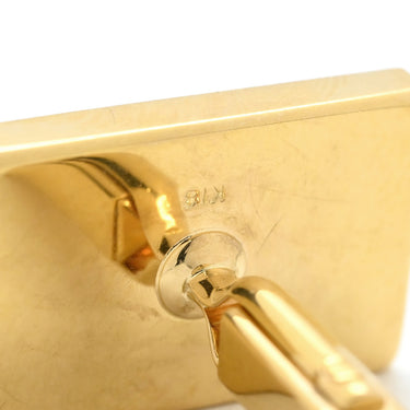 ノンブランド NON BRAND パール タイピン セット ホワイト×イエローゴールド K18YG GP(バックピン) カフス K18YG Au750 18K 18金 あこや アコヤ 真珠 タイタック ピンズ