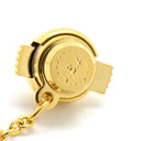 ノンブランド NON BRAND パール タイピン セット ホワイト×イエローゴールド K18YG GP(バックピン) カフス K18YG Au750 18K 18金 あこや アコヤ 真珠 タイタック ピンズ