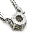 ノンブランド NON BRAND ダイヤ ペンダント プラチナシルバー Pt850 ダイヤモンド ネックレス 1P 1石 1粒 6本爪 ダイヤモンド