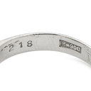 ノンブランド NON BRAND キャッツアイ2.1ct ダイヤリング プラチナシルバー Pt900 クリソベリルキャッツアイ ダイヤモンド リング 指輪 猫目石 緑褐色 PM900 テーパーダイヤ 7号