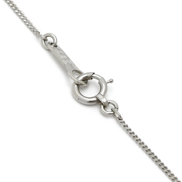 ノンブランド NON BRAND ダイヤ ペンダント プラチナシルバー Pt850 ダイヤモンド ネックレス プラチナム 1P 1石 1粒 フラワーモチーフ 花