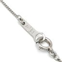 ノンブランド NON BRAND ダイヤ ペンダント プラチナシルバー Pt850 ダイヤモンド ネックレス プラチナム 1P 1石 1粒 フラワーモチーフ 花