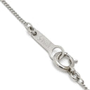 ノンブランド NON BRAND ダイヤ ペンダント プラチナシルバー Pt850 ダイヤモンド ネックレス プラチナム 1P 1石 1粒 フラワーモチーフ 花