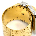 ルイヴィトン LOUIS VUITTON ナノグラム ベルトモチーフ リング M64705 ゴールド×シルバー GP 14038 リング 指輪 モノグラム 14号